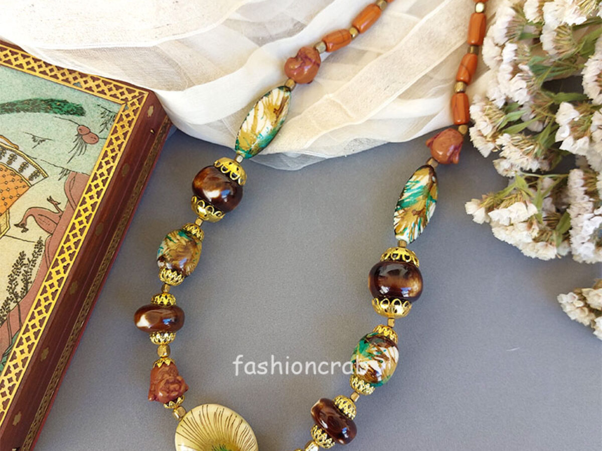 Beads Necklace for Western Dress | FashionCrab.com