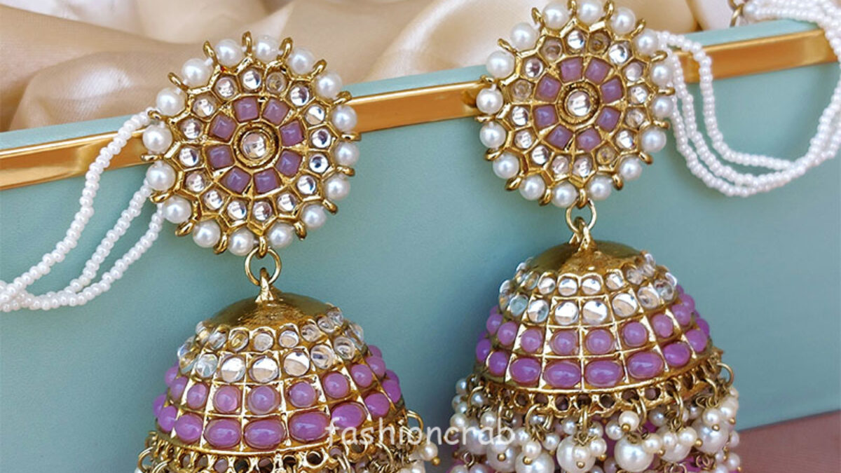 Buy South Indian One Gram Gold Jhumka Design Buy Online