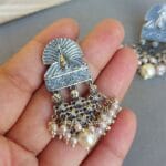 Beautiful Oxidised Earrings for Saree