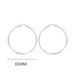 Silver Hoop Earrings