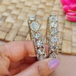 Champagne Stone Color Kada Bangle