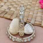 Champagne Stone Color Kada Bangle