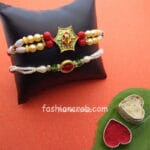 Pearl Fancy Rakhi Set of 2