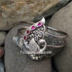 Peacock Cuff Bracelet