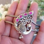 Peacock Cuff Bracelet