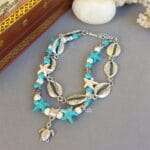 Star Shaped Charm Anklet for Women