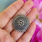 Oxidised Silver Ring - Vintage Charm