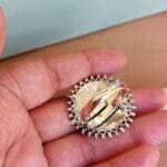 Oxidised Silver Ring - Vintage Charm