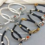 5 Assorted Bracelet Combo for Men - Silver