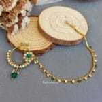 Bridal Nose Ring - Green