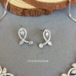 CZ Necklace Set for Wedding