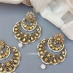 Earrings with Tikka Set for Wedding Function
