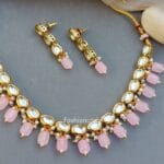 Esha Light Pink Kundan Jewellery Set
