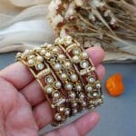 Golden-Color-Bangles-Set Golden Color Bangles Set