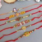 Handmade Rakhi Combo Set of 6