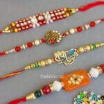 Handmade Thread Rakhi Set of 6