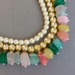 Kareena Multicolor Kundan Jewellery Set