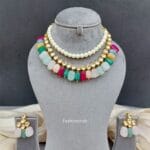 Kareena Multicolor Kundan Jewellery Set