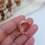 Rose Gold Anti Tarnish Ring