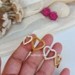 Love Lock Heartlet Anti Tarnish Bracelet - Golden