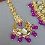 Mouni Purple Kundan Jewelry