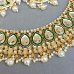 Mouni White Kundan Jewelry