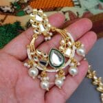 Mouni White Kundan Jewelry