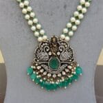 Natalie Moissanite Jewellery - Sea Green