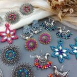 Oxidised Earrings Combo of 5 - Assorted