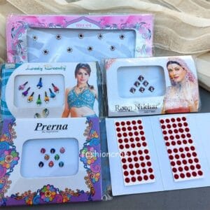 Premium Set of 5 Bindis for Women