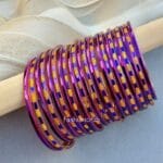 Purple-Glass-Bangle-Set-02 Purple Glass Bangle Set