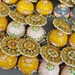 5 Assorted Meenakari Jhumka Earrings - Earrings Combo Set of 5