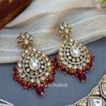 Dark Pink Jewellery Set