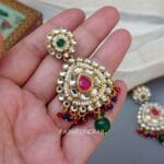 Farzana Multicolor Kundan Choker Necklace