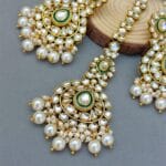 Nayra Pearl Earrings and Tikka Set