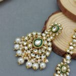 Nayra Pearl Earrings and Tikka Set