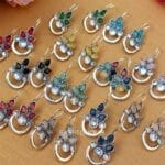 Amelia Oxidised Combo Earrings Set of 6