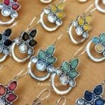 Amelia Oxidised Combo Earrings Set of 6