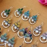 Amelia Oxidised Combo Earrings Set of 6