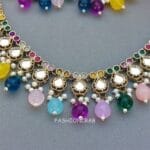 Gauri Mirror Necklace - Multicolor