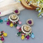 Inayat Kundan Necklace - Multicolor