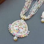 Rani Meenakari Necklace - White
