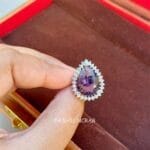 Purple Zirconia Women Ring