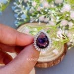 Purple Zirconia Women Ring