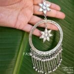 Kriti Sanon Oxidised Earrings