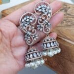 Lisa American Diamond Earrings - Rose Gold