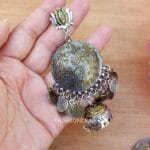 Manasvi Oxidised Jhumka