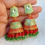 Sonarika Green Jhumka