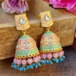 Sonarika Pink Jhumka