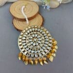 Yellow-Maang-Tikka-for-Haldi-02 Yellow Maang Tikka for Haldi